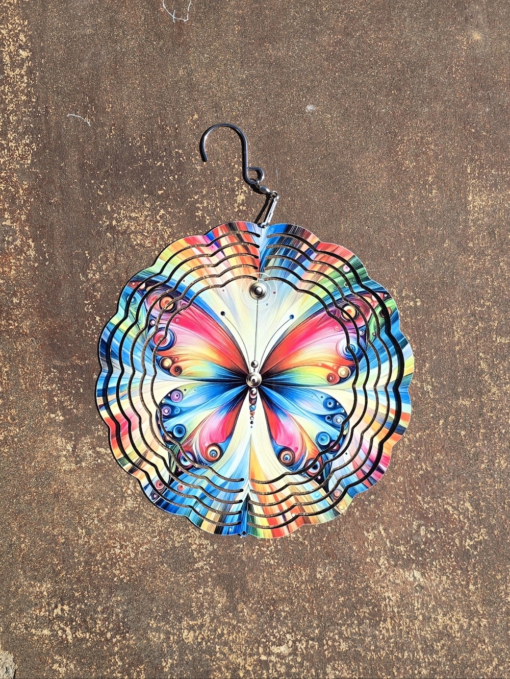 NEW! Butterfly 8" Wind Spinner